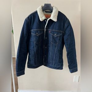 Levi’s Sherpa Jean Jacket men’s size